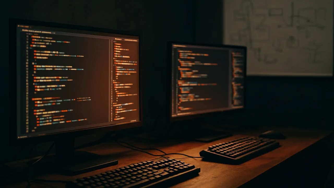 Argo Ajans software company in Izmir — developer workstations illustration